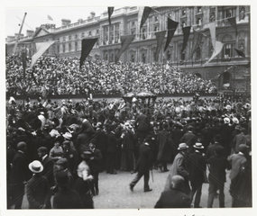 Coronation procession  London  1902.