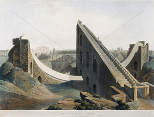 Samrat Yantra sundial  Delhi  India  1808.