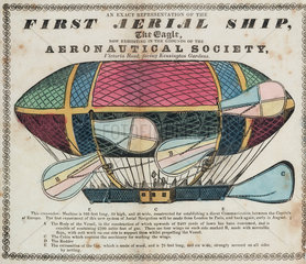The ‘Eagle’  the ‘First Aerial Ship’  1834.