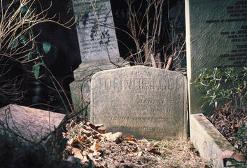 Headstone of Alexander Graham Bell  London  1996.