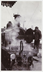 Midland Railway locomotive  1904.