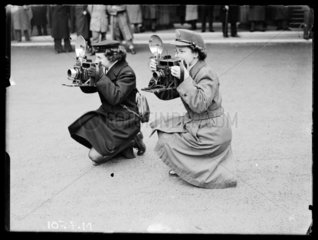 Two war photographers  13 February 1945.
