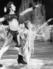 Torvill and Dean  British ice-skaters  1986.