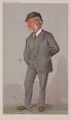 Sir John Isaac Thornycroft  English naval architect and engineer  c 1910.