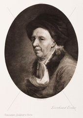 Leonhard Euler  mathematician  c 1770s.