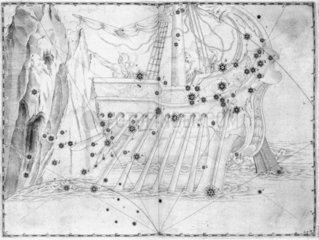 The constellation 'Argo Navis'  1603.