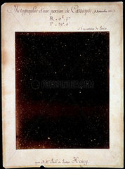 Stars in Cassiopeia  November 1883.