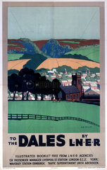 'To the Dales by LNER'  LNER poster  1923-1947.
