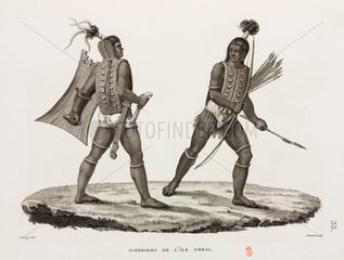 Warriors from the island of Ombai  1817-1820.