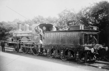 Locomotive number 44  c 1880.