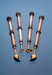 Dentist's instruments  c 1785.