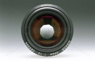Nikkor 50mm f1.2 bayonet fitting manual focus lens  c 1980.