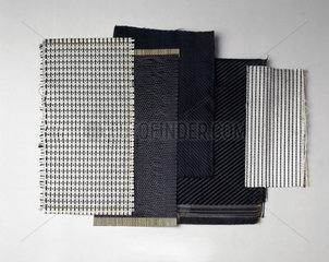 Samples of carbon fibre  c 1962-1980.