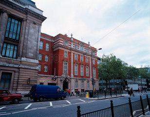 The North Entrance to the Science Museum  London  June 2000.