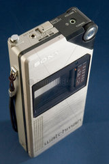 Sony Watchman FD210 'pocket' television receiver  c 1984.