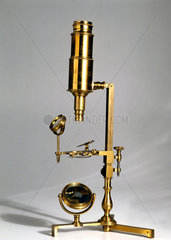 Joseph Priestley's microscope  1767.