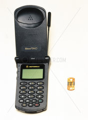 Motorola StarTAC mobile phone with chip  1997.