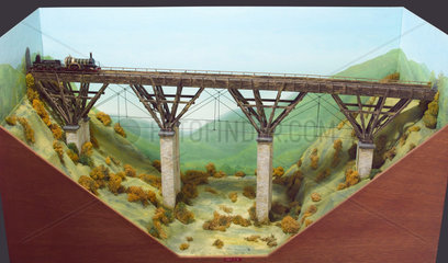 Brunel timber viaduct  1840-1850.