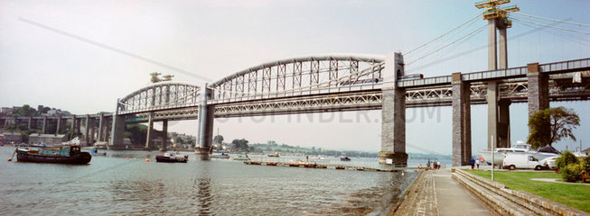 The Royal Albert Bridge  Saltash  2000.
