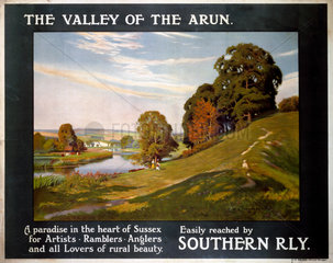 ‘The Valley of the Arun’  SR poster  1923-1947.