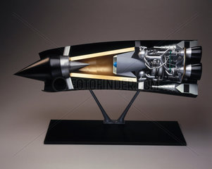 SABRE engine designed for Skylon spaceplane  1990s.