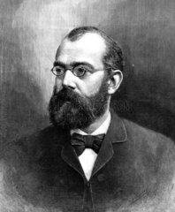 Dr Robert Koch  German bacteriologist  1890.