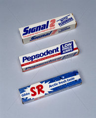 Gibbs toothpastes  c 1973.