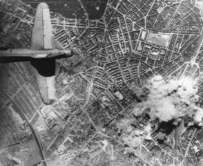 Raid on Hamburg  World War Two  2 August 1943.