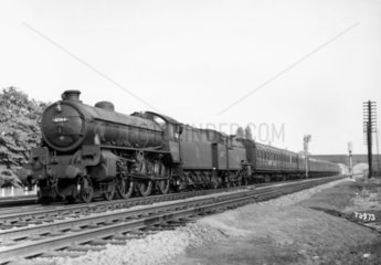 London & North Eastern Railway B1 Class 4-6-0 steam locomotive  1956.