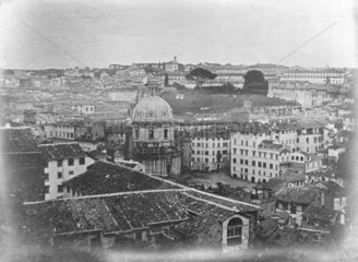 'Rome  Panorama from the Capitol Tower'  June 1841.