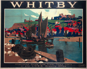 'Whitby'  LNER poster  1930.