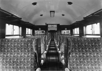 Third class carriage interior.
