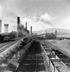Millom Ironworks  Cumberland  November 1952