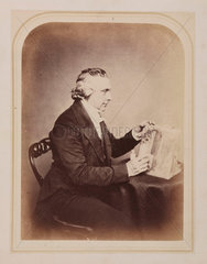 Reverend Joseph Bancroft Reade  English chemist and microscopist  c 1860s.