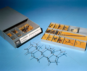 Set of Dreiding stereomodels  c 1958-1977.