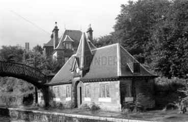 Cromford Station  Derbyshire  1971.