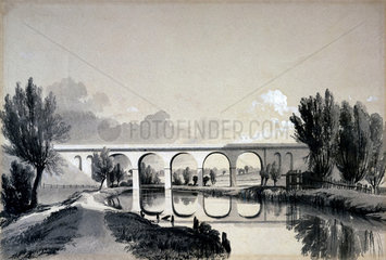 Colne Viaduct  Watford  Hertfordshire  5 June 1837.