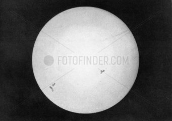First photograph of a sunspot  2nd April 1846.