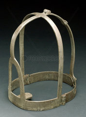 Scold's bridle  possibly English  European  1601-1800.