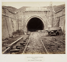 Belsize Tunnel  London  15 June 1867.