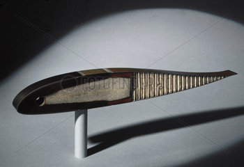 Section of a composite rotor blade from a Westland ‘Lynx’ helicopter  1985.