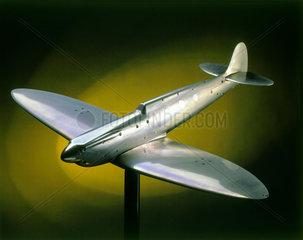 Wind tunnel model of Spitfire Mark I  1941.