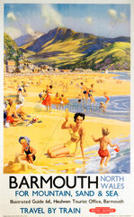 ‘Barmouth’  BR poster  1956.