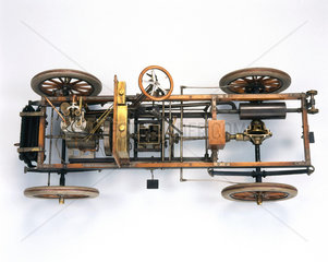 Motor car chassis  1904.