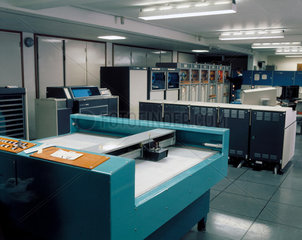 Computer room at Imperial College  London  1975.
