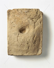 Plano-convex brick  Ubaid  Iraq  c 2500 BC.