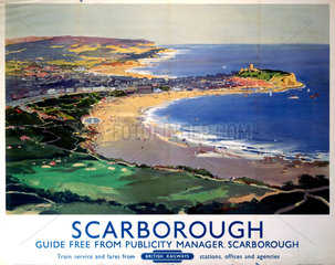 ‘Scarborough’  BR poster  1948-1965.