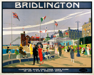 ‘Bridlington’  LNER poster  1923-1947.