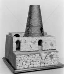 William Aspdin's Portland cement kiln at Northfleet  1848.