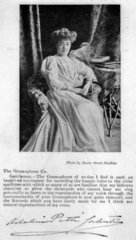 Adelina Patti  Italian-born British singer  c 1865.